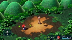 Марио бьёт Гумб