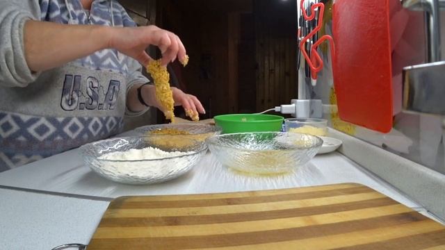 Хрустящая курочка в кукурузных хлопьях (как в Черногории) / KFC / Рецепт 27 октября 2018 г.