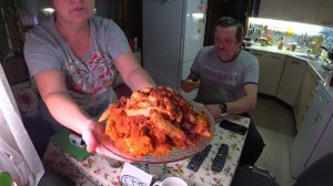 Простой рецепт ужина / Нужен только томатный сок  / Рецепт от дедушки  19 октября 2021 г.
