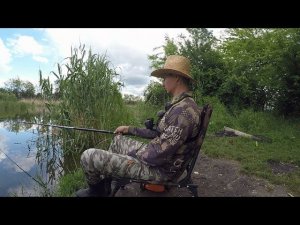 КАРАСЬ ОДИН ЗА ОДНИМ НА МАХОВУЮ УДОЧКУ, РЫБАЛКА НА КАРАСЯ, ХОРОШИЙ КЛЁВ РЫБЫ НА ДИКАРЕ