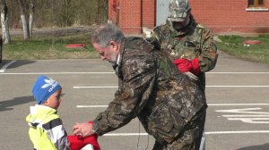 Выпуск канюков. ФГБУ ВНИИ Экология. Соколиный центр