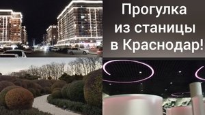 Поездка из Гиагинской в Краснодар 15-16 декабря/Все для людей в парке облаков/Кино на Красной/