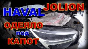 Haval Jolion - Одеяло под капот, все Плюсы и Минусы