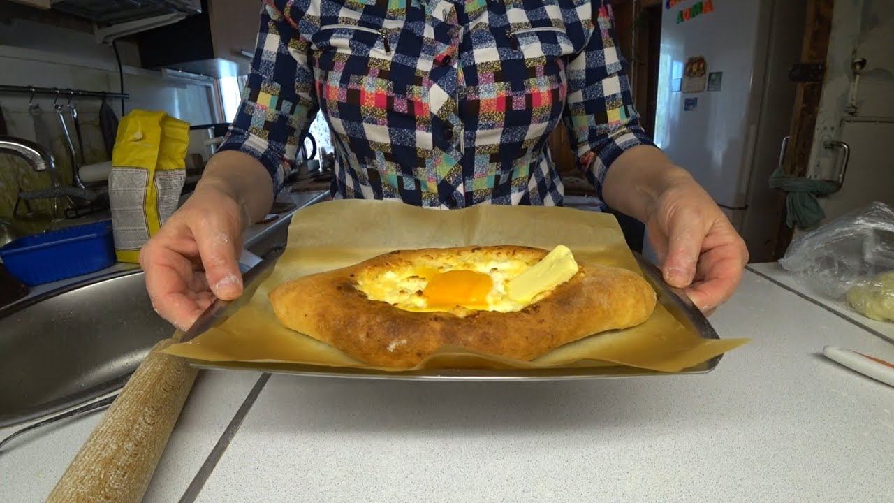 Проверка рецепта / Хачапури по-аджарски / Хачапури по-мегрельски / Готовлю впервые 11 мая 2020 г.
