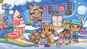 🧜🏼♀️День в аквапарке🧜🏼♀️ Аватар ворлд 🫶🏼 влог💜 рутина🌷 Avatar world 🪷 vlog 🐾 routine 🫧