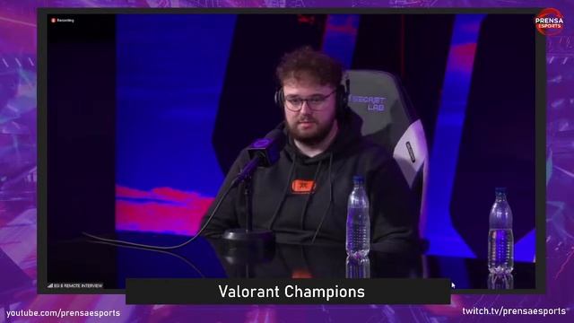 FNATIC / Valorant Champions Press Room