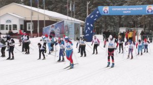 Рекордное количество спортсменов соревновались в Скиатлоне на лыжной базе «Крутой лог»