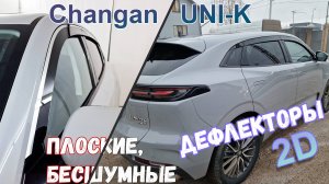 Дефлекторы (ветровики) окон 2D - CHANGAN UNI-K (I) с 2020г.в. - Стрелка11