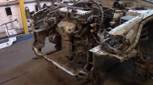 Хендай Акцент, меняем телевизор. Ремонт кузова