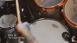 SFX III 18" crash, 1076g