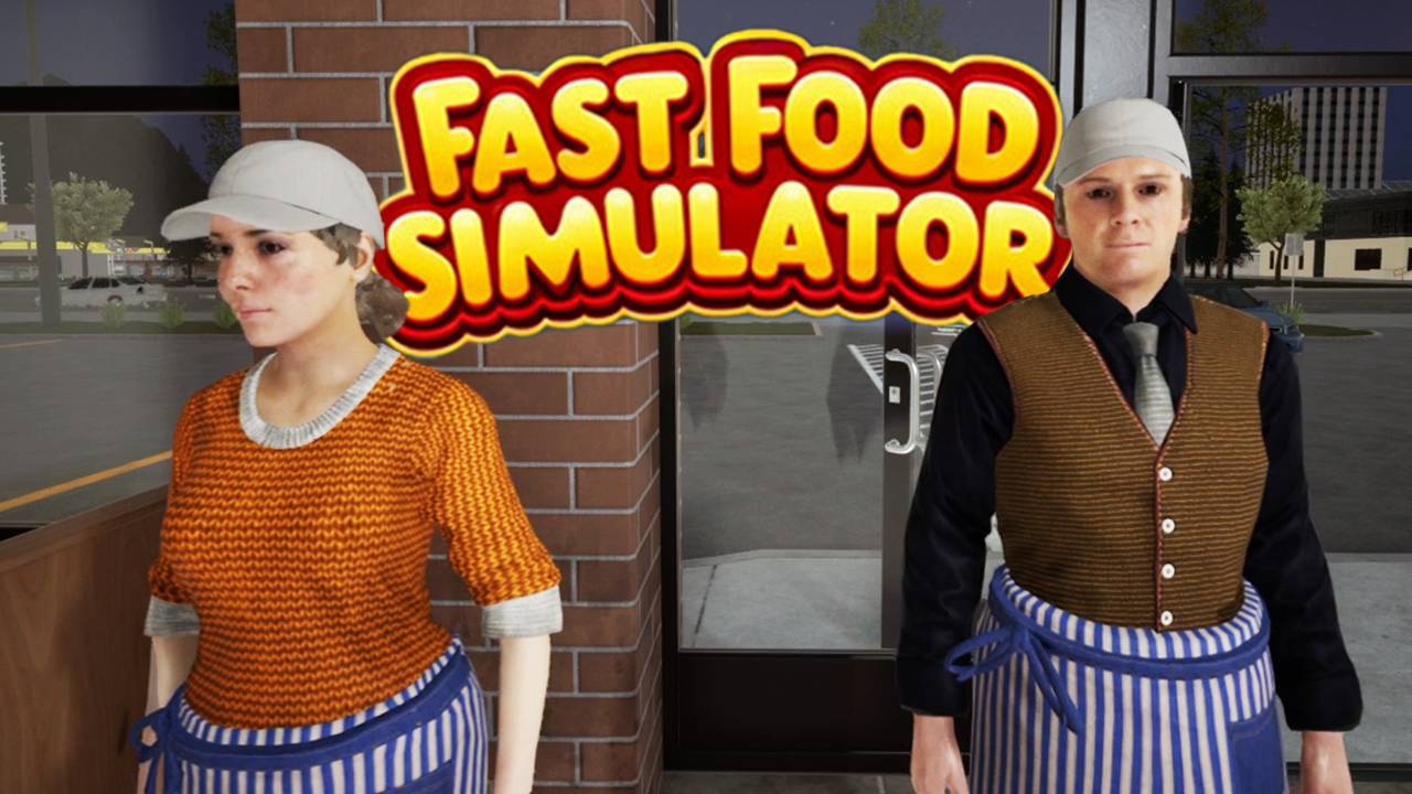 Официантка и Сервер - Fast Food Simulator #3 Прохождение