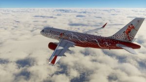 X-Plane 12 | Екатеринбург - Сургут | ToLiss A319