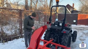 Шнекоротор для уборки снега на ТРАКТОР