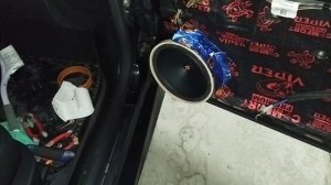 Замена штатной акустики в саабе на dl audio raven 200 V.2