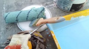 Покраска ульев из ППС   13.03.2018 г.