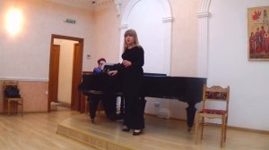 поет Алена Кусакина: П.И. Чайковский, А. Толстой, "Горними тихо летела душа небесами".