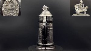 Пивная кружка Германия Черная серия история " Танко гренадеров" bierkrüge