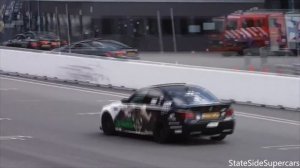 BMW M5 E60 дрейфует и звучит!