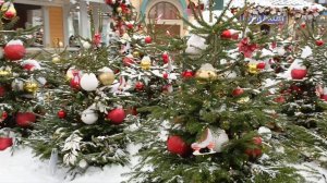 Новогодняя Москва 2025 самый красивый город земли Путешествие в Рождество и Зима в Москве 2025.