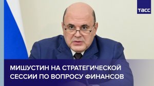 Мишустин на стратегической сессии по вопросу финансов