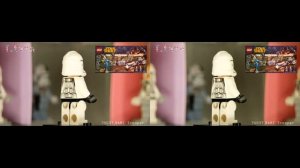 'BARC Trooper' Lego Starwars Minifigures 75037 3D (SBS, VR glasses, Google Cardboard)