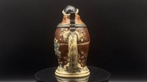 Антикварная пивная Кружка, мануфактура Dumler & Breiden 1900 год