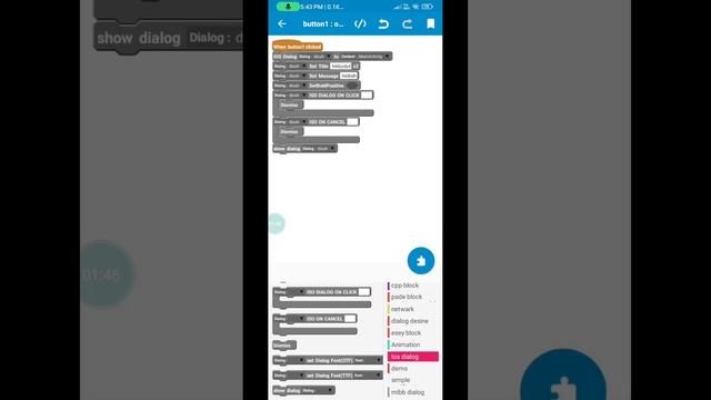 how to make ios dialog in sketchware tutorial,2023, iPhone dialog in sketchware#sketchware #injecto