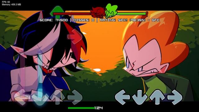 FNF - Escape Romance mod[Friday Night Funkin' mod] - Escape Romance (remixed by Mochida) (FC) смотреть онлайн