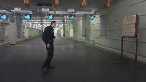 Безоборотное импульсно-волновое метание тактического ножа с выхватом из ножен. Наиль Ахмаду.