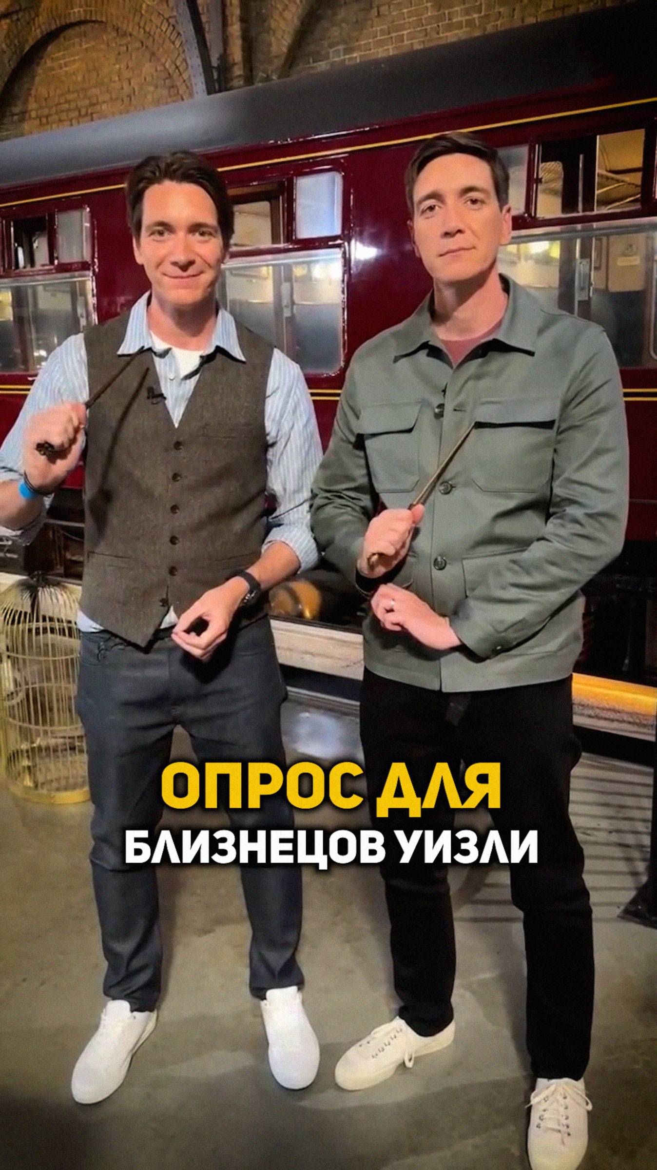 Опрос близнецов Уизли #shorts #гаррипоттер