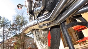 Motad Exhaust on Honda CB500 four