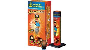 Фестивальные шары Р6210 Матрешка 6 залпов, калибр 1,75"