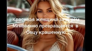 девушка за рулём