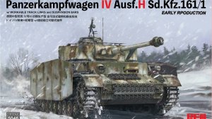 Распаковка Rye Field Model 1 35 RM-5046 Panzer IV Ausf.H early