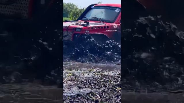 Водное препятствие на трофи-спринте! #skrdoffroad #offroad #бездорожье #автоспорт #трофиспринт #нива