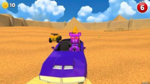 MUSCLE CAR, SURFBOARD AND SBA - SUPER BEAR ADVENTURE