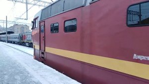 Электровоз ЧС2Т-986 на Московском вокзале