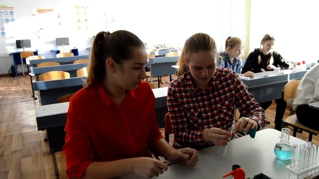 "Химическая лаборатория" Краснозерского лицея №1 учитель Пушкина Наталия Николаевна смотреть онлайн