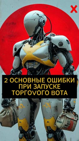 Два основных ошибки при запуске торгового бота