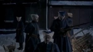 'Белая Гвардия' Сцена 'Петлюровцы и фонари
