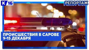 Происшествия в Сарове 09.12.2024 - 15.12.2024