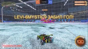 Rocket League - teammate slipshot single win goal...