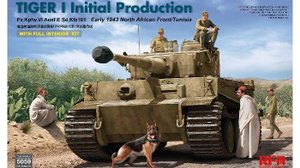 Распаковка Rye Field Model 1 35 RM-5050 Tiger I Initial Version North Africa