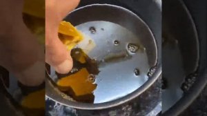 Готовим масло-воск.