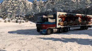 ETS 2 (Euro Truck Simulator 2) доставка новогодних грузов в сказочные города на  канале GEP-Games