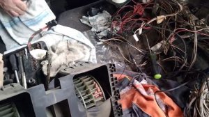 #MAN F2000 #не работает вентилятор печки. #замена вентилятора печки.