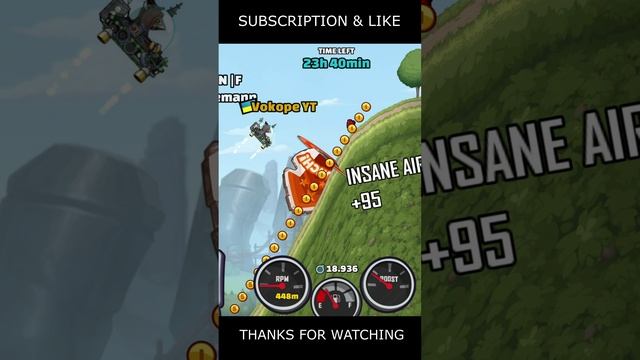 🎧 NEW Community Showcase 🎧 (Time Killer) - Hill Climb Racing 2 #shorts #hcr2