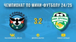 "Сокол" (Сельцо)  —  "ТД Дружба" - Комаричи (Комаричи) 15.12.24 обзор матча