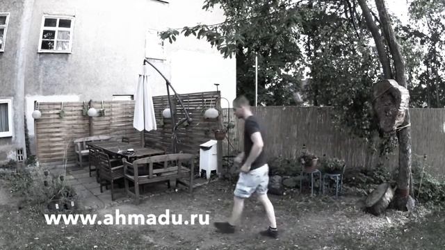 Безоборотное импульсно-волновое метание ножа. Клеменс Кречмар. Школа Ахмаду