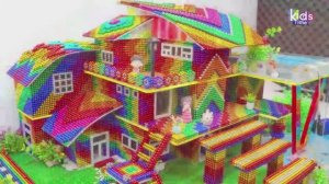 Магнитные шарики - Постройте Базу Выживания В Джунглях, Чтобы Спасти Брошенных Домашних Животных!